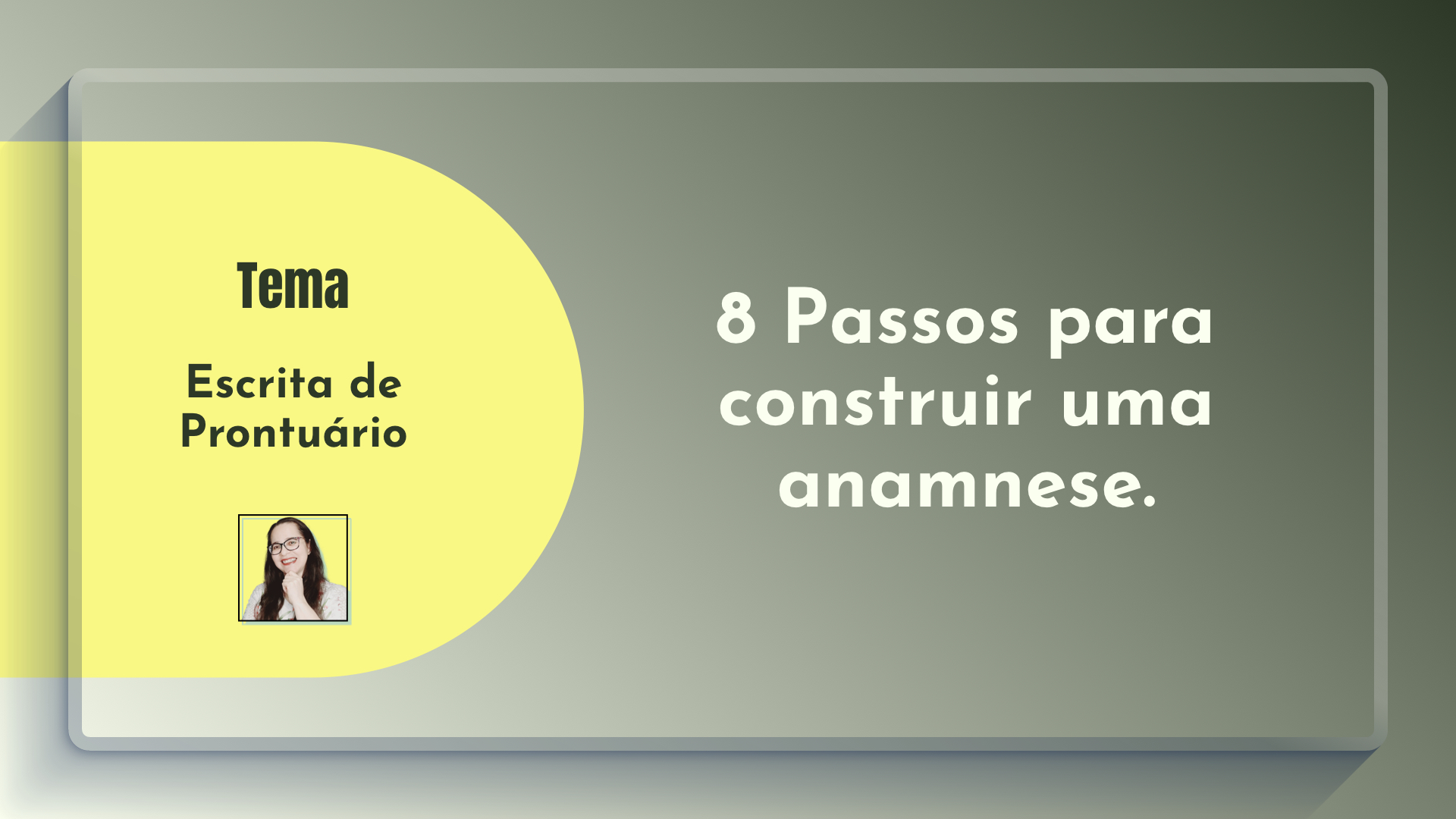 Passos para construir anamnese