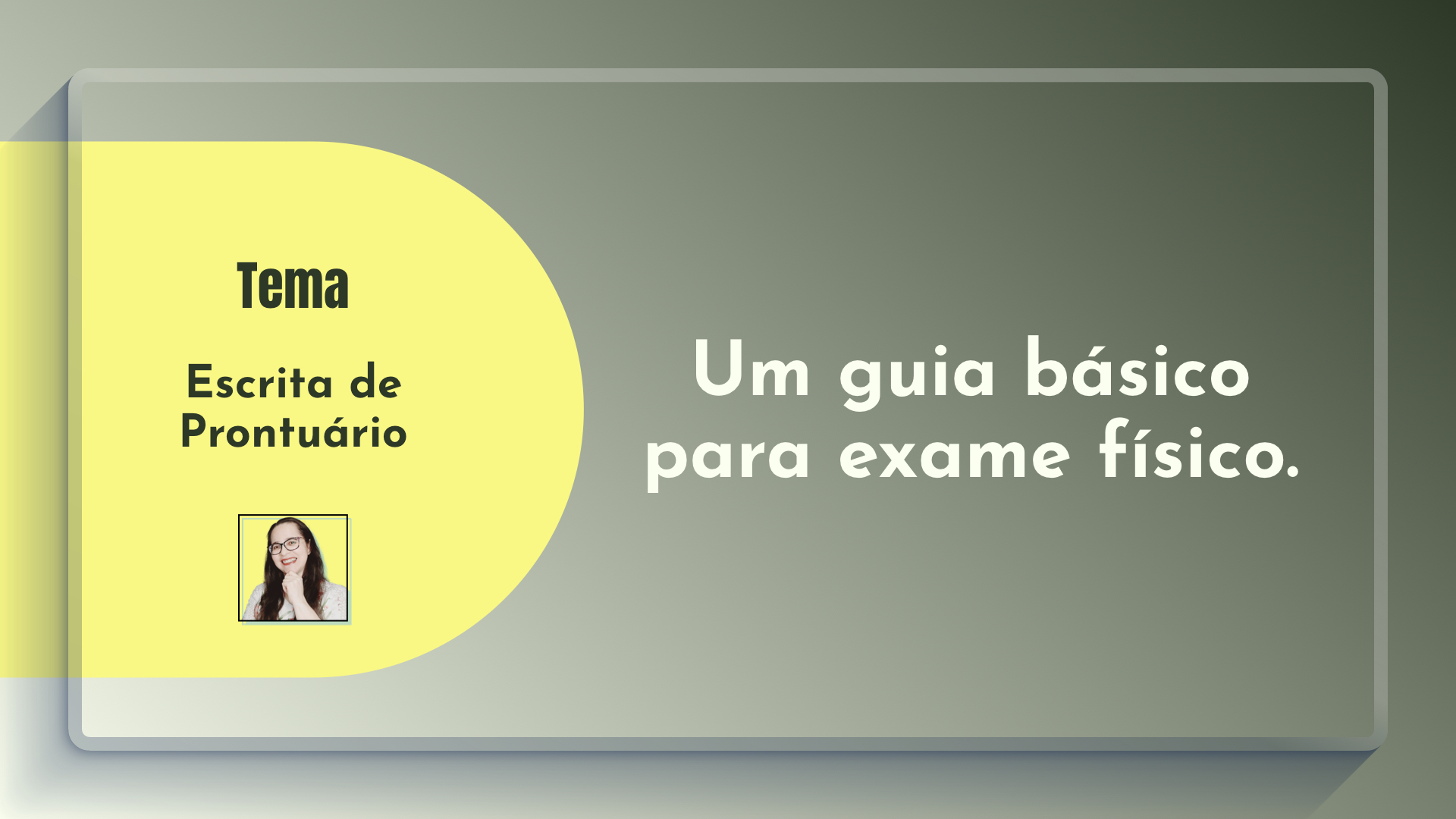 Guia para construir exame físico